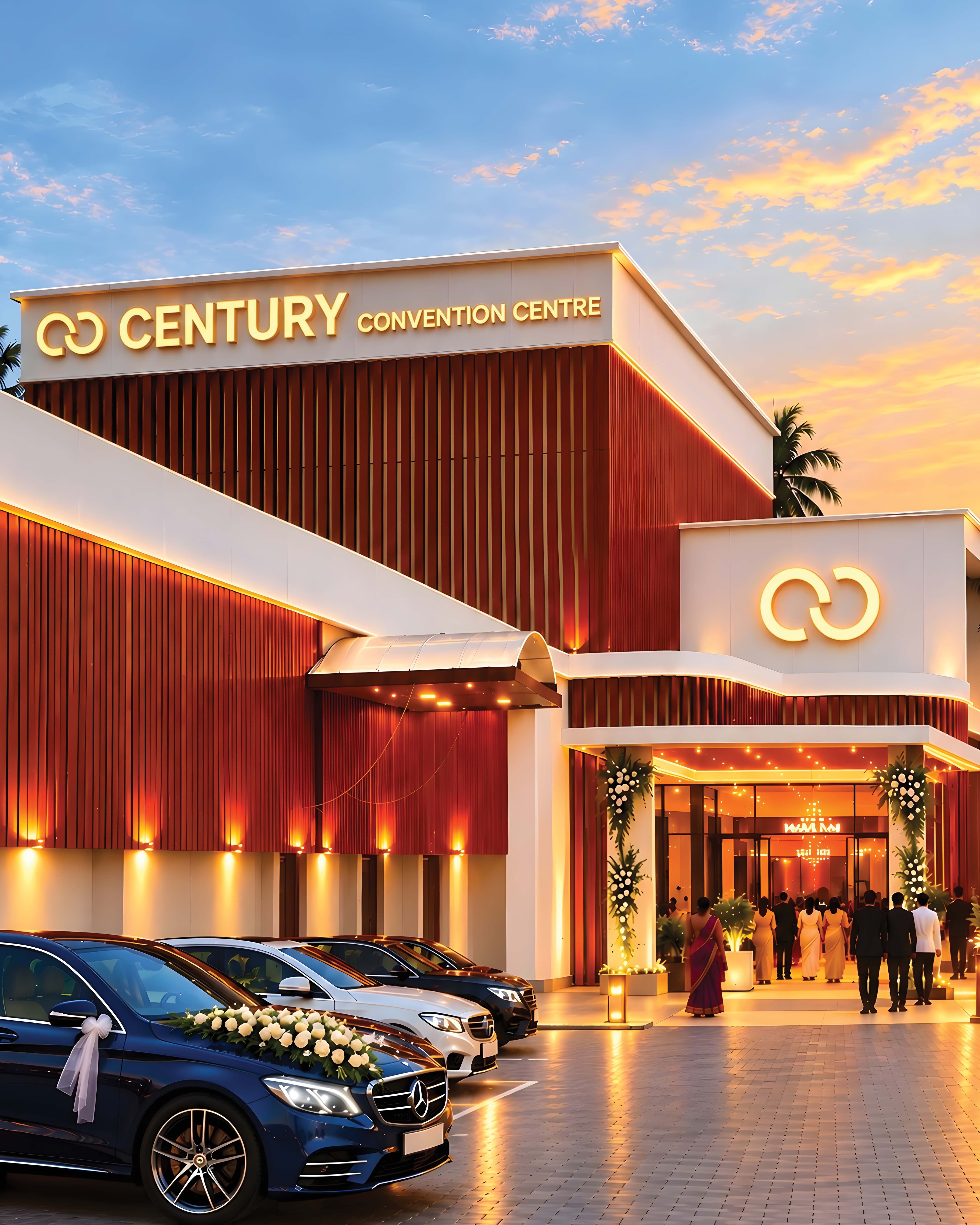 Century Convention Centre Grand Entrance & Facade